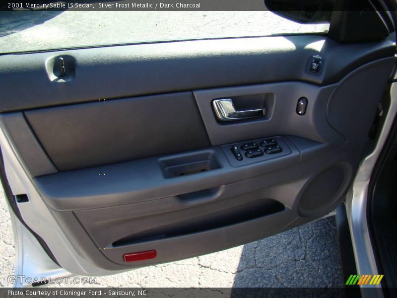 Silver Frost Metallic / Dark Charcoal 2001 Mercury Sable LS Sedan