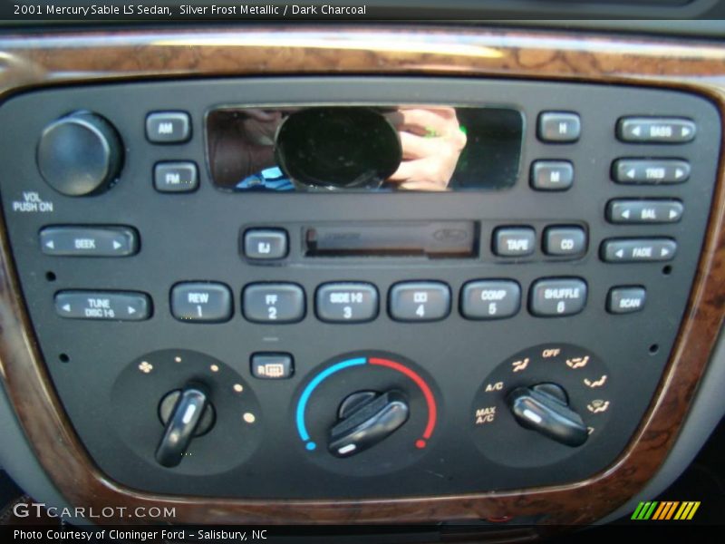 Silver Frost Metallic / Dark Charcoal 2001 Mercury Sable LS Sedan