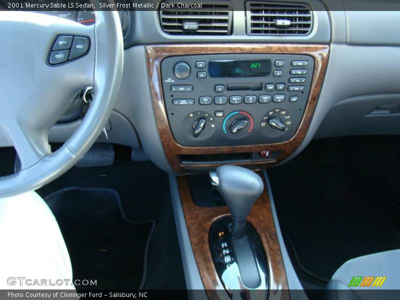 Silver Frost Metallic / Dark Charcoal 2001 Mercury Sable LS Sedan