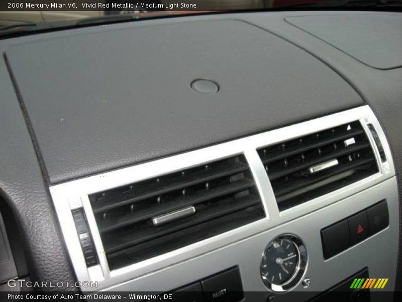Vivid Red Metallic / Medium Light Stone 2006 Mercury Milan V6