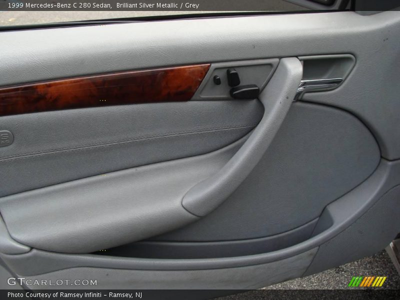 Brilliant Silver Metallic / Grey 1999 Mercedes-Benz C 280 Sedan