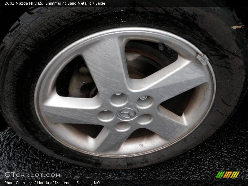 Shimmering Sand Metallic / Beige 2002 Mazda MPV ES