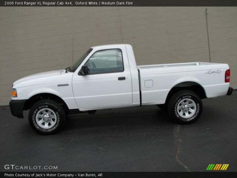 Oxford White / Medium Dark Flint 2006 Ford Ranger XL Regular Cab 4x4