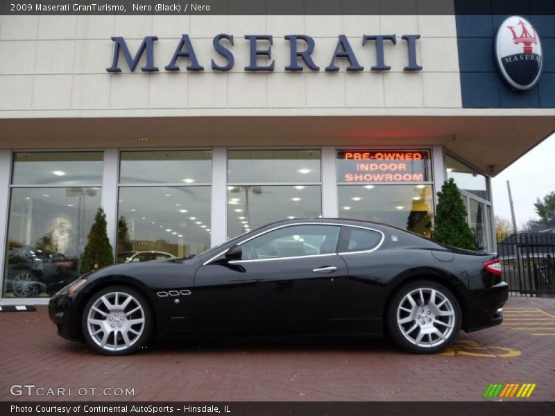 Nero (Black) / Nero 2009 Maserati GranTurismo