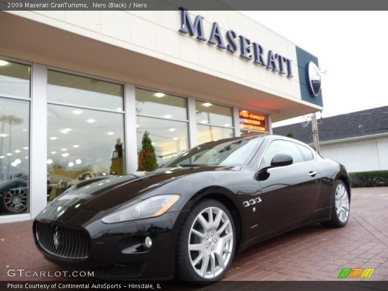 Nero (Black) / Nero 2009 Maserati GranTurismo