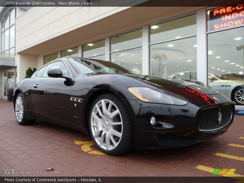 Nero (Black) / Nero 2009 Maserati GranTurismo