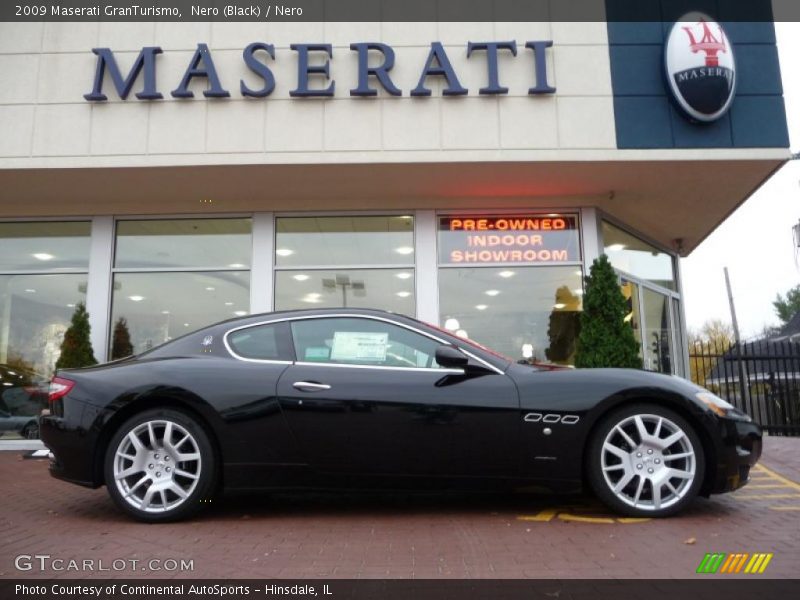 Nero (Black) / Nero 2009 Maserati GranTurismo