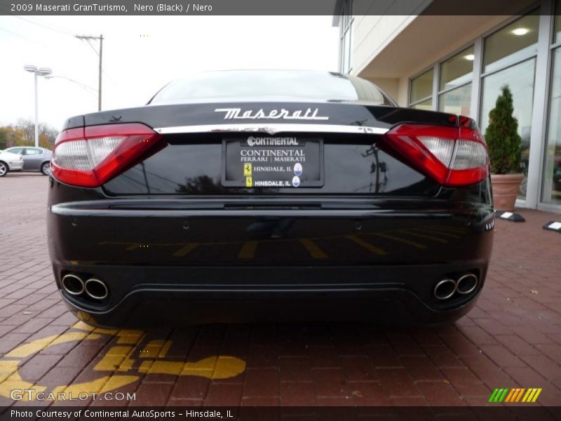 Nero (Black) / Nero 2009 Maserati GranTurismo