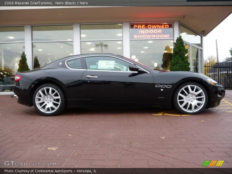 Nero (Black) / Nero 2009 Maserati GranTurismo