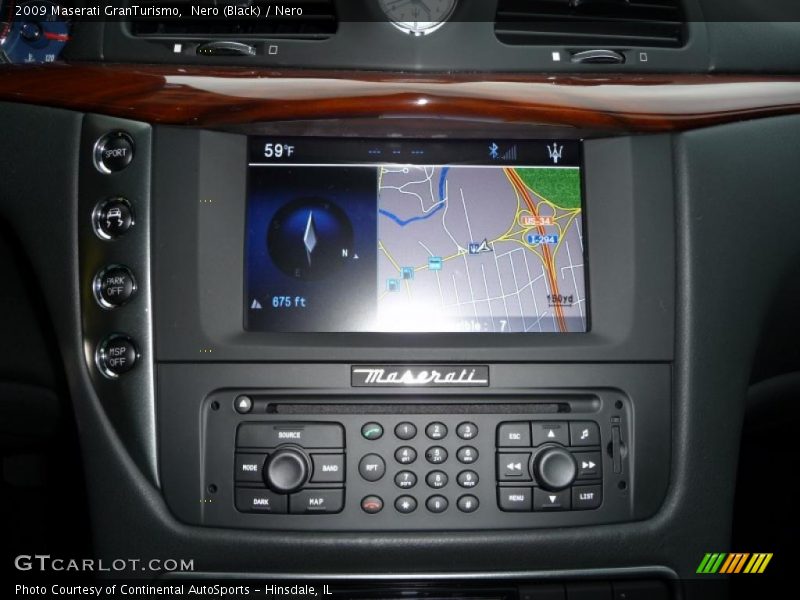 Nero (Black) / Nero 2009 Maserati GranTurismo