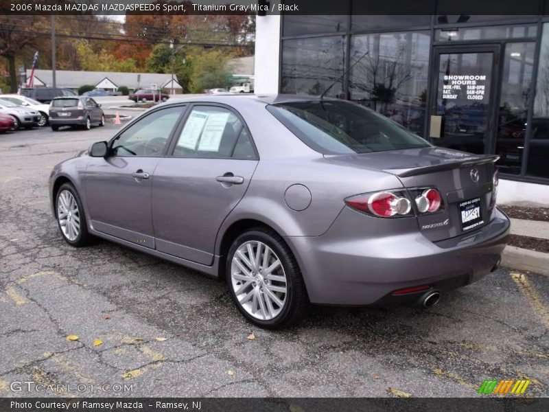 Titanium Gray Mica / Black 2006 Mazda MAZDA6 MAZDASPEED6 Sport