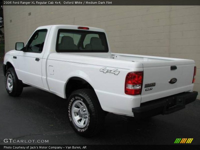 Oxford White / Medium Dark Flint 2006 Ford Ranger XL Regular Cab 4x4