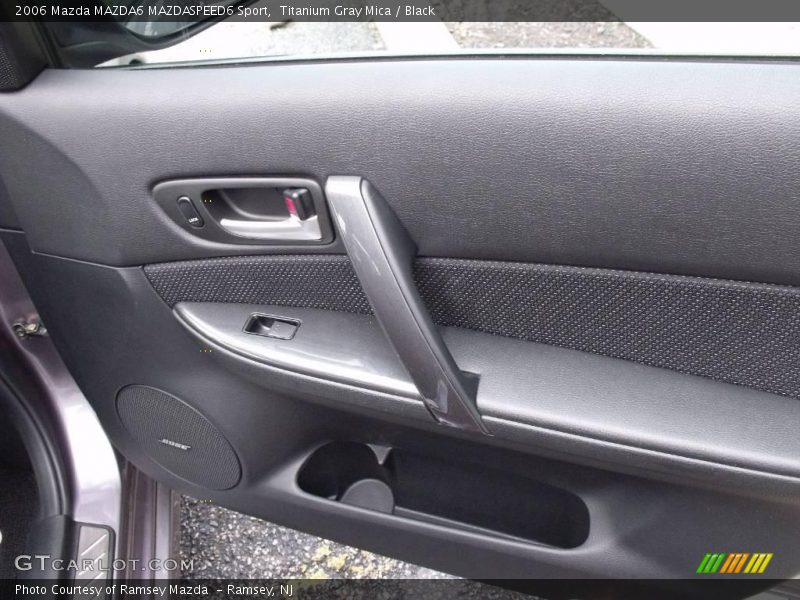 Titanium Gray Mica / Black 2006 Mazda MAZDA6 MAZDASPEED6 Sport