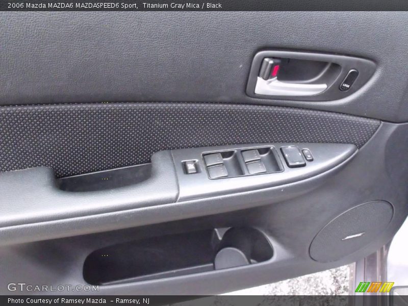 Titanium Gray Mica / Black 2006 Mazda MAZDA6 MAZDASPEED6 Sport