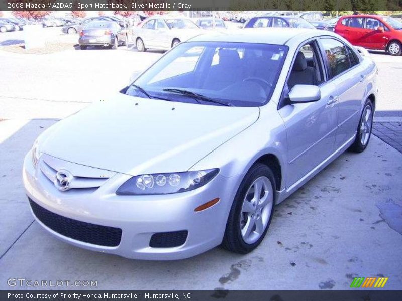 Silver Metallic / Gray 2008 Mazda MAZDA6 i Sport Hatchback