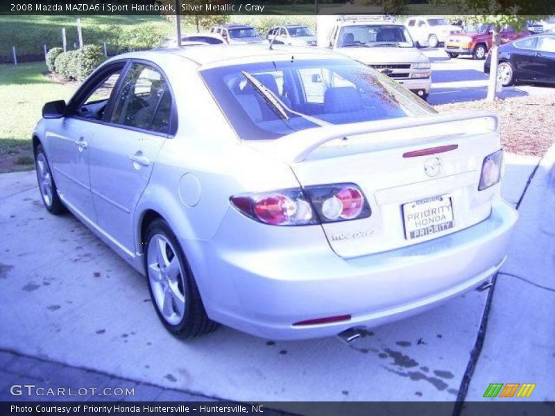 Silver Metallic / Gray 2008 Mazda MAZDA6 i Sport Hatchback