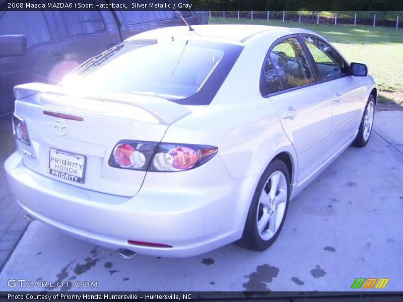 Silver Metallic / Gray 2008 Mazda MAZDA6 i Sport Hatchback