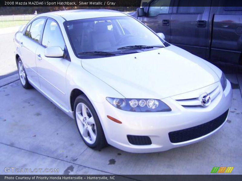 Silver Metallic / Gray 2008 Mazda MAZDA6 i Sport Hatchback