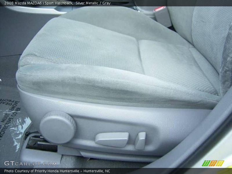 Silver Metallic / Gray 2008 Mazda MAZDA6 i Sport Hatchback