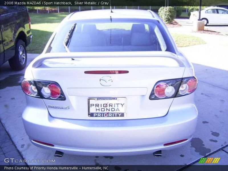 Silver Metallic / Gray 2008 Mazda MAZDA6 i Sport Hatchback