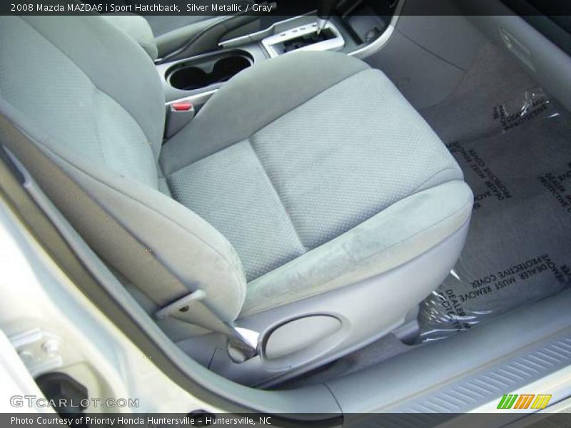 Silver Metallic / Gray 2008 Mazda MAZDA6 i Sport Hatchback