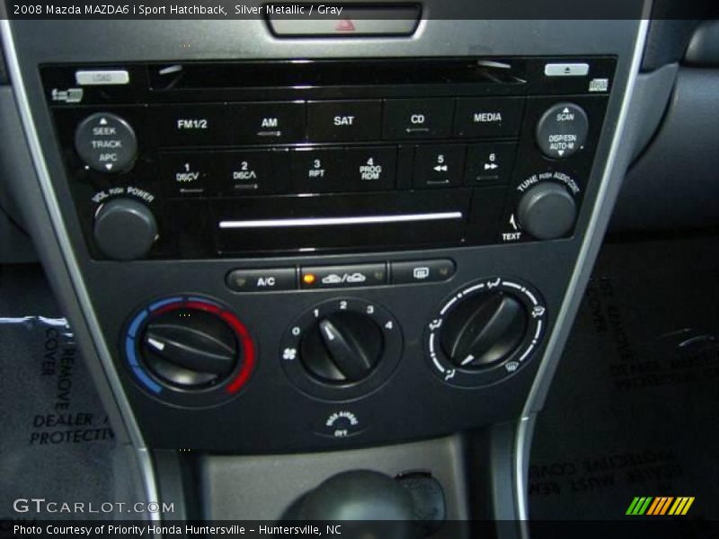 Silver Metallic / Gray 2008 Mazda MAZDA6 i Sport Hatchback
