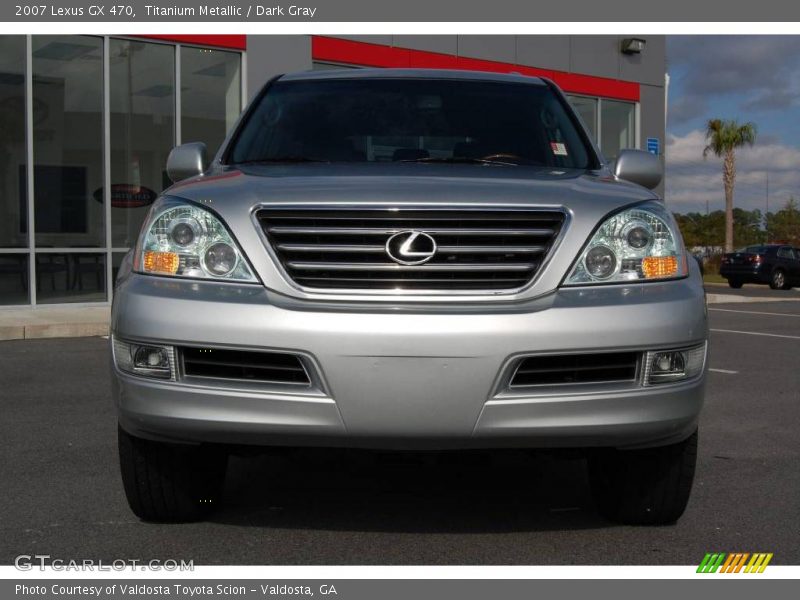 Titanium Metallic / Dark Gray 2007 Lexus GX 470