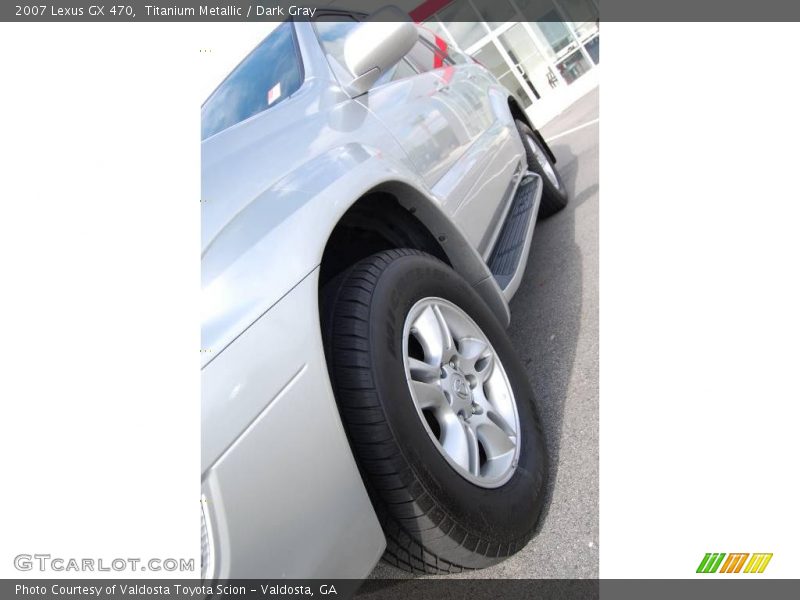 Titanium Metallic / Dark Gray 2007 Lexus GX 470