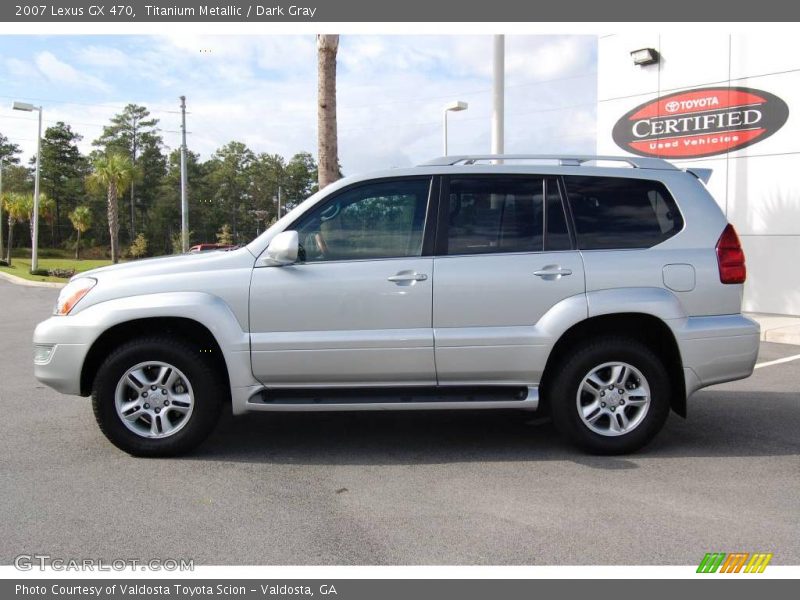 Titanium Metallic / Dark Gray 2007 Lexus GX 470