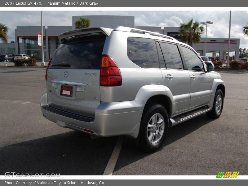 Titanium Metallic / Dark Gray 2007 Lexus GX 470