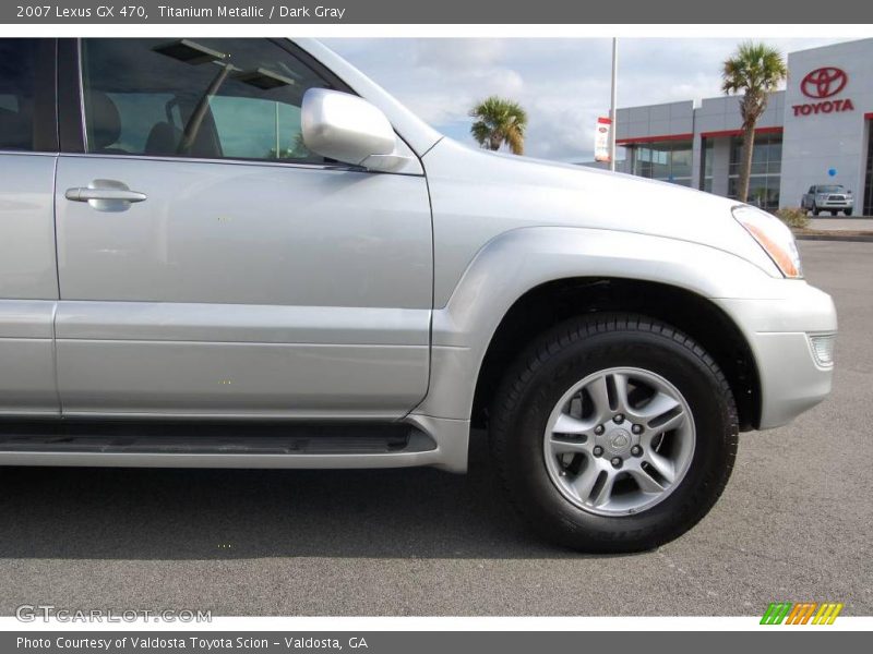Titanium Metallic / Dark Gray 2007 Lexus GX 470
