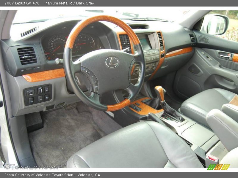 Titanium Metallic / Dark Gray 2007 Lexus GX 470