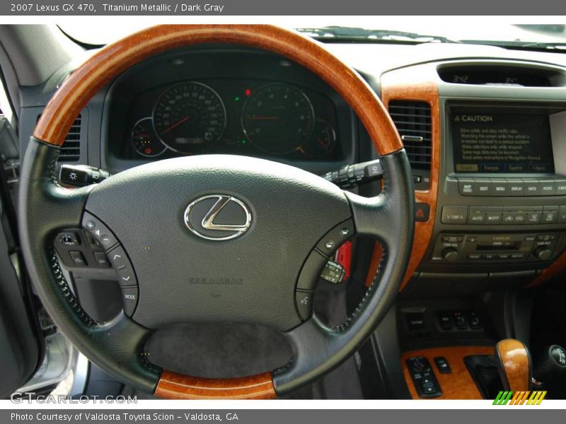Titanium Metallic / Dark Gray 2007 Lexus GX 470