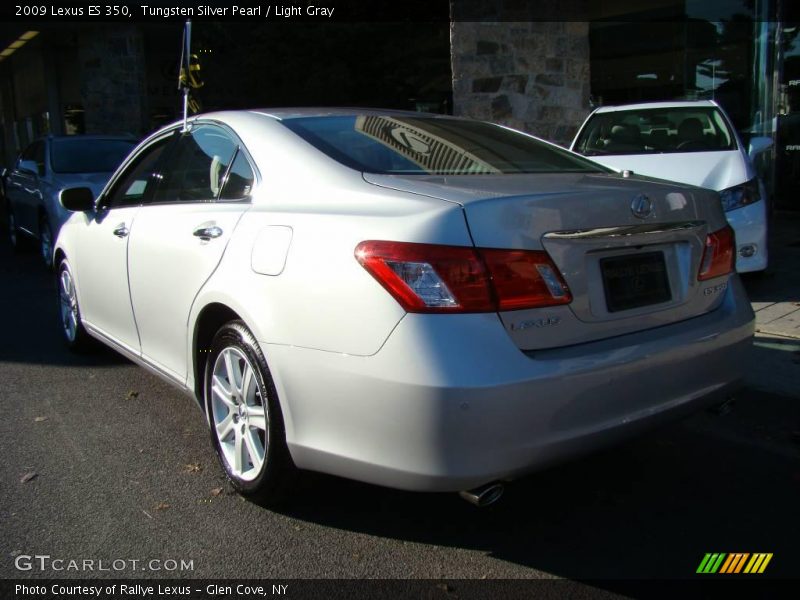 Tungsten Silver Pearl / Light Gray 2009 Lexus ES 350
