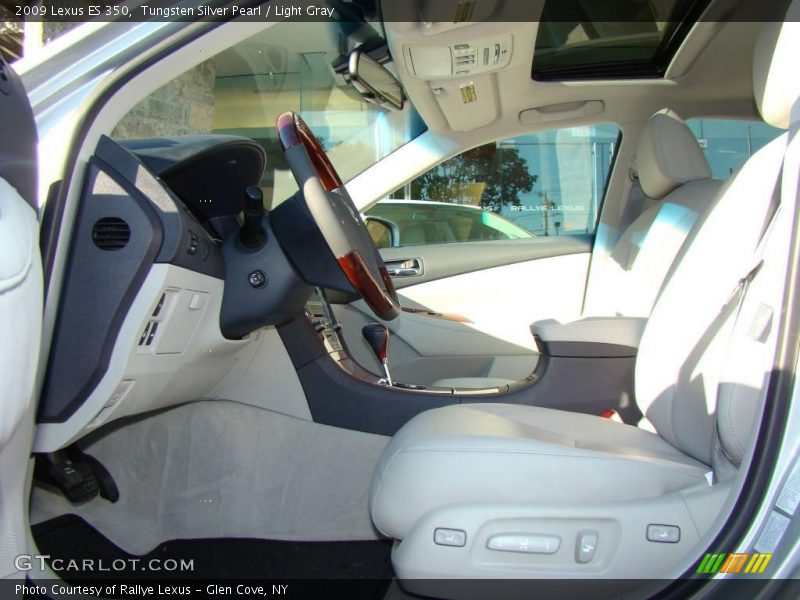 Tungsten Silver Pearl / Light Gray 2009 Lexus ES 350