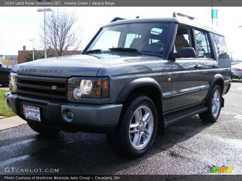 Vienna Green / Alpaca Beige 2004 Land Rover Discovery SE7