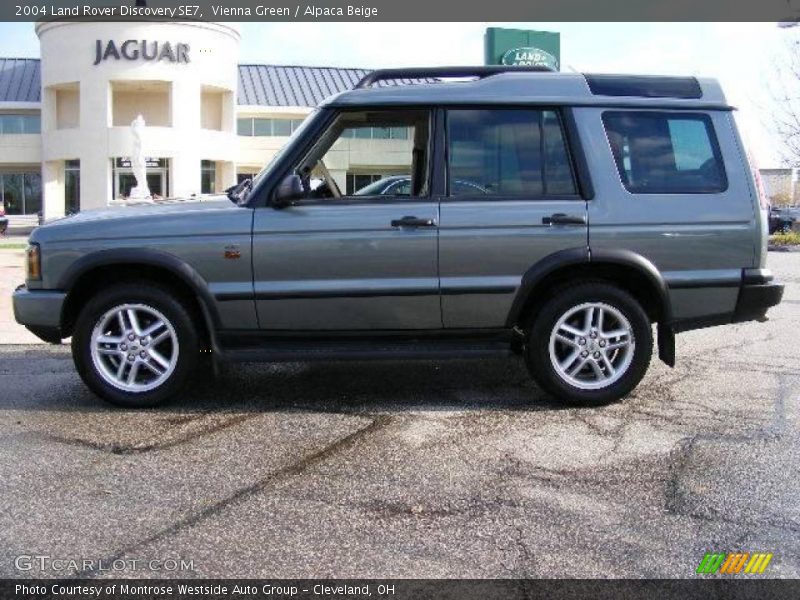 Vienna Green / Alpaca Beige 2004 Land Rover Discovery SE7