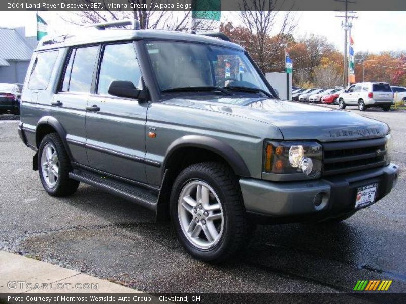 Vienna Green / Alpaca Beige 2004 Land Rover Discovery SE7