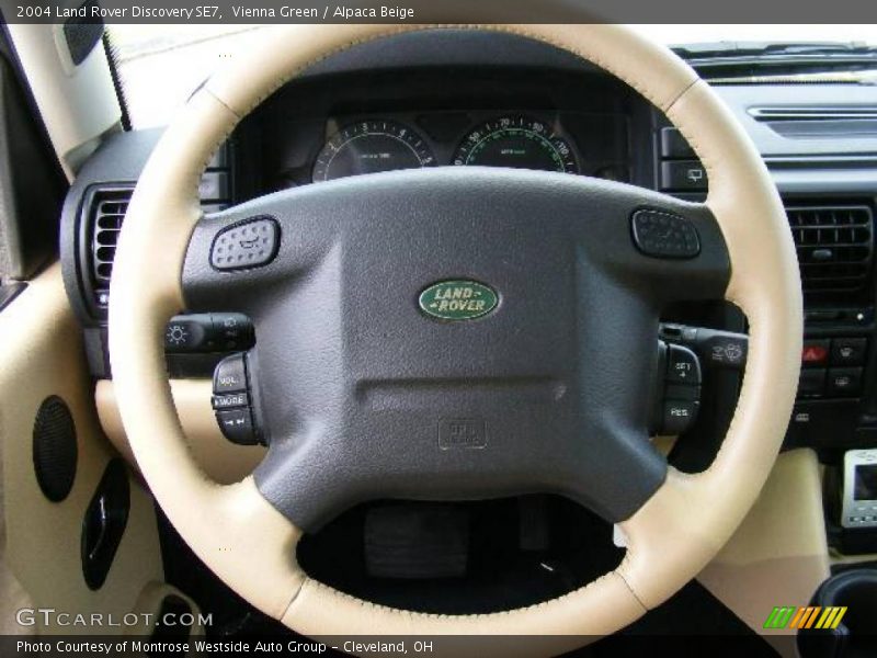 Vienna Green / Alpaca Beige 2004 Land Rover Discovery SE7
