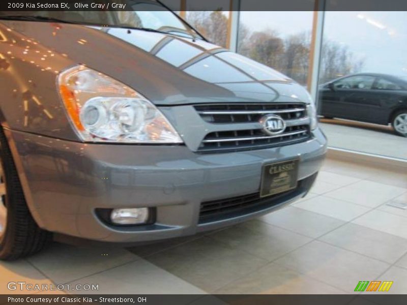 Olive Gray / Gray 2009 Kia Sedona EX