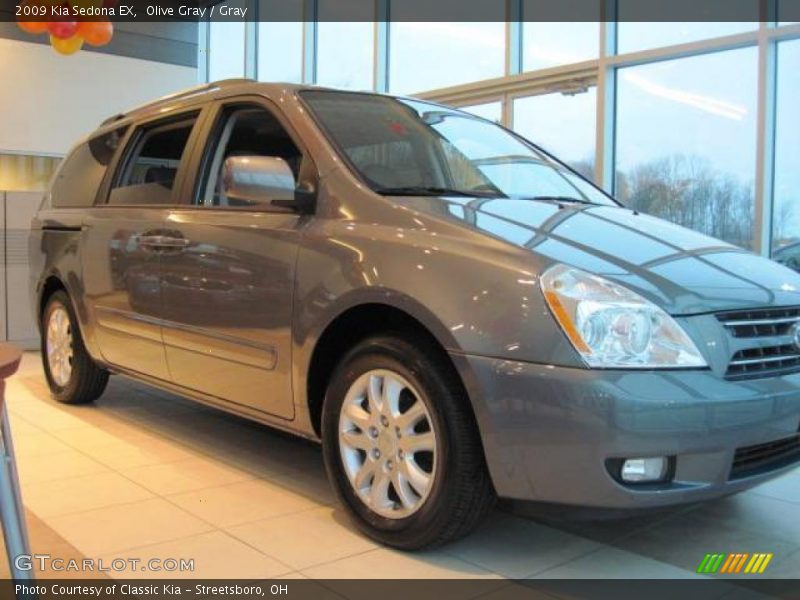 Olive Gray / Gray 2009 Kia Sedona EX