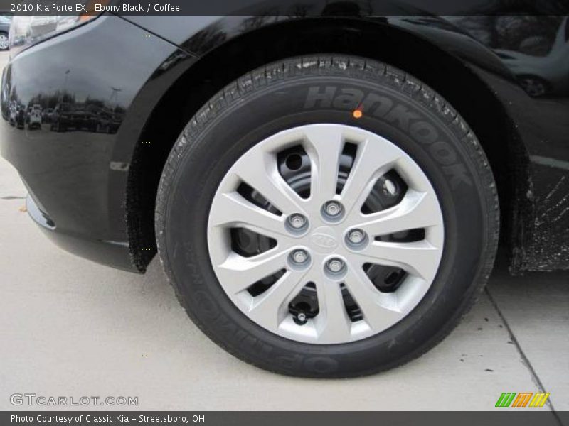 Ebony Black / Coffee 2010 Kia Forte EX