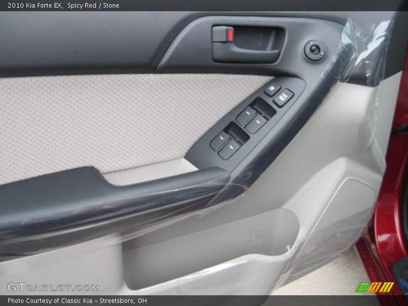 Spicy Red / Stone 2010 Kia Forte EX