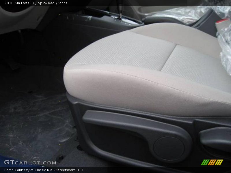 Spicy Red / Stone 2010 Kia Forte EX