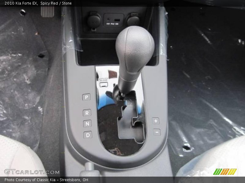 Spicy Red / Stone 2010 Kia Forte EX