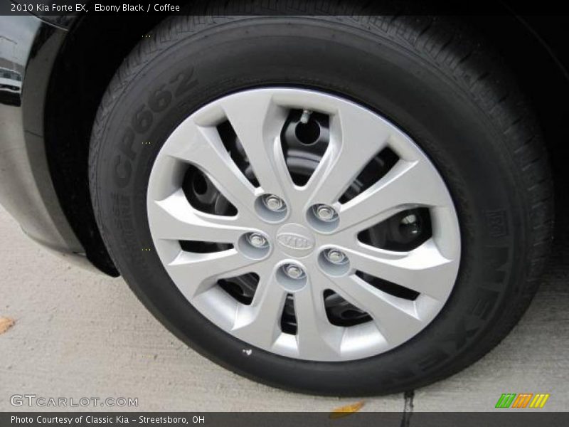 Ebony Black / Coffee 2010 Kia Forte EX