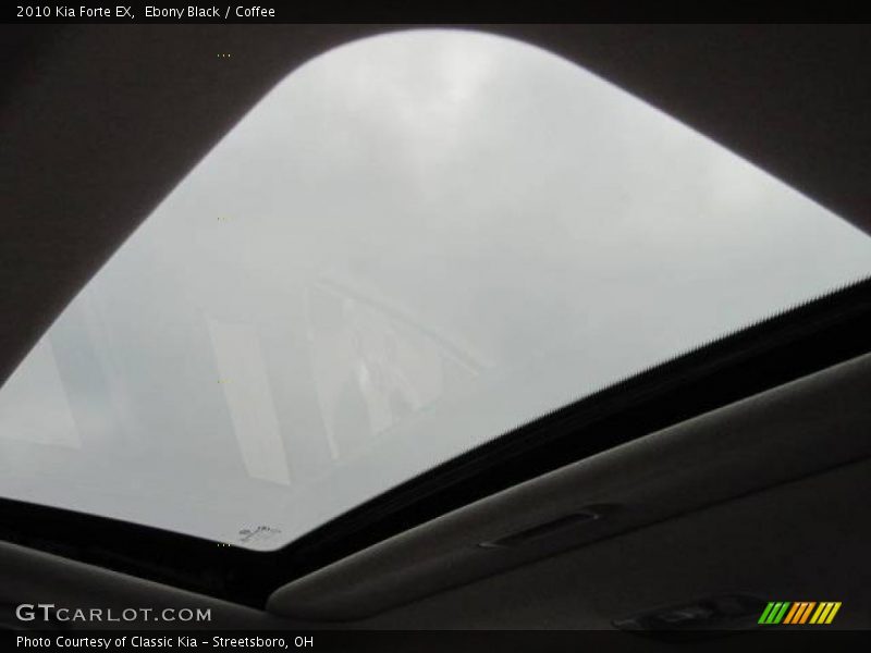 Ebony Black / Coffee 2010 Kia Forte EX