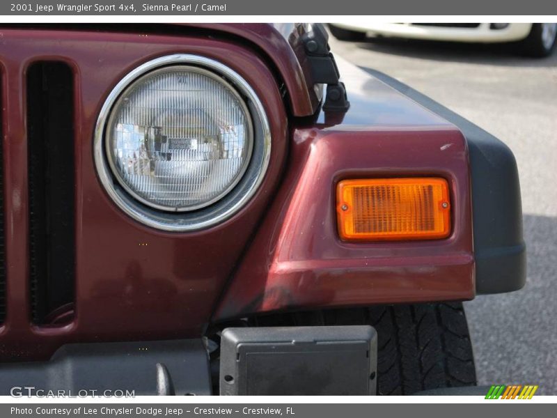 Sienna Pearl / Camel 2001 Jeep Wrangler Sport 4x4