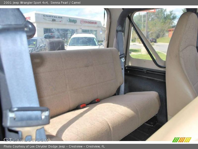 Sienna Pearl / Camel 2001 Jeep Wrangler Sport 4x4