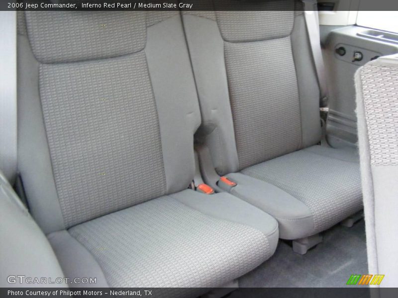 Inferno Red Pearl / Medium Slate Gray 2006 Jeep Commander